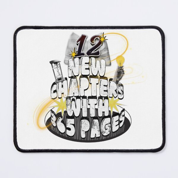 Item preview,  New Chapters with 365 Pages | Happy New Year Statement designed and sold by crizzysketch.