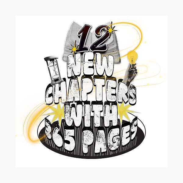 Item preview,  New Chapters with 365 Pages | Happy New Year Statement designed and sold by crizzysketch.