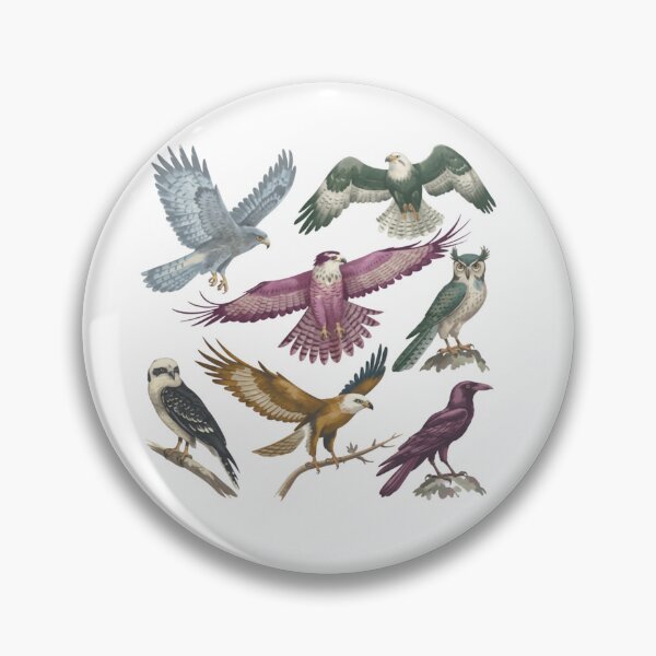 Item preview, Retro Birds Of Prey Field Guide Kids, 90s Hawk, Owls Nature Scene, Natural Boho Toddler, Youth designed and sold by DesignDenDo ⭐⭐⭐⭐⭐.