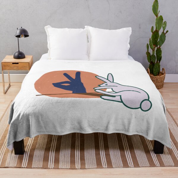 Item preview, Funny Rabbit Hand Shadow, Funny Rabbit designed and sold by DesignDenDo ⭐⭐⭐⭐⭐.