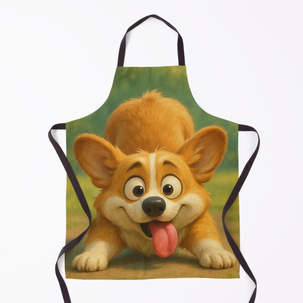 Item preview, Yoga Dog Illustration – Funny Corgi “I’m Down, Dog!” Quote designed and sold by Darlin8888.