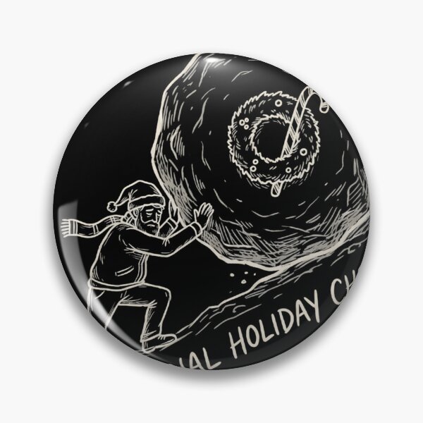 Item preview, Eternal Holiday Cheer – Existential Christmas Humor designed and sold by SoulenCify.