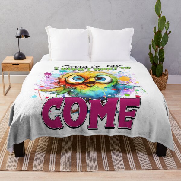 Item preview, Funny Owl Introvert Quote Art designed and sold by LunaPixelStudio.