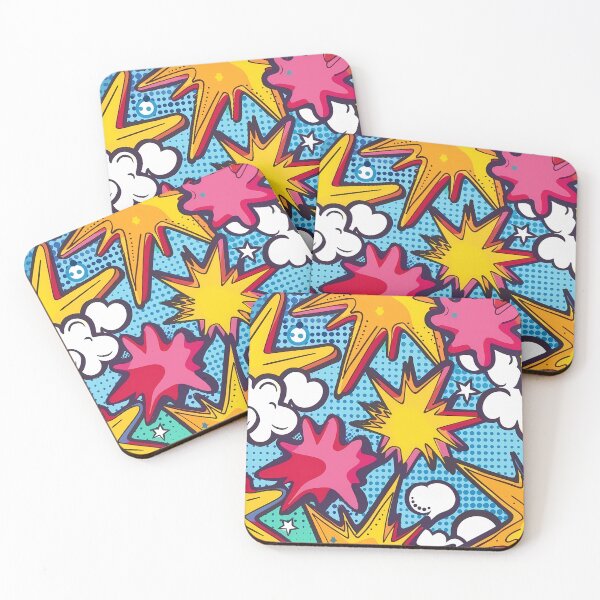Item preview, Vibrant Pop Art Graffiti Seamless Pattern 07 designed and sold by CharlieDesings.