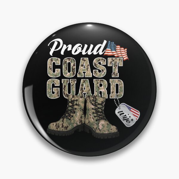 Item preview, Proud Coast Guard Military Boots Patriotic USA Veteran Design designed and sold by RobertKnow.