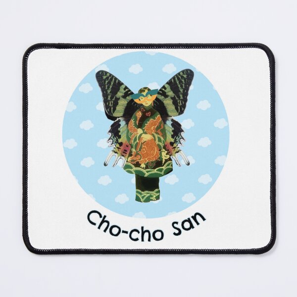 Item preview, Cho-Cho San Madam Butterfly Digital Collage designed and sold by Licorice Moon.