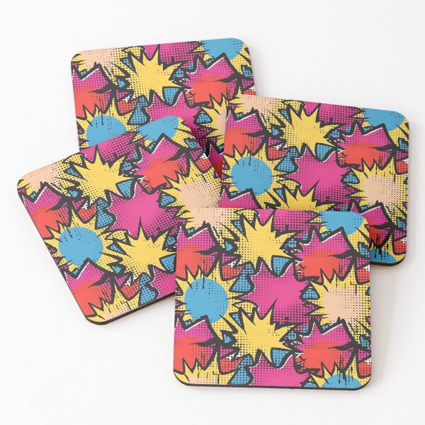 Item preview, Vibrant Pop Art Graffiti Seamless Pattern 08 designed and sold by CharlieDesings.