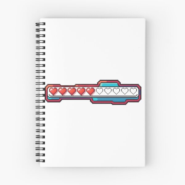 Item preview, Retro 8-Bit Health Bar Gamer Design designed and sold by LoganDzign.