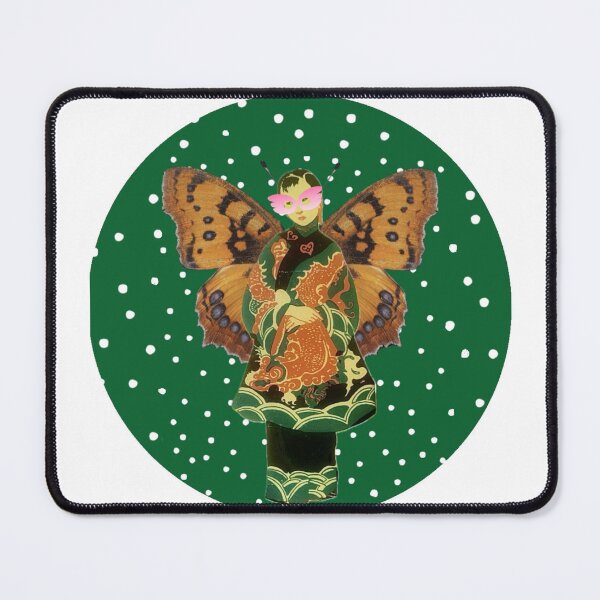 Item preview, Madam Butterfly Digital Collage Decal designed and sold by Licorice Moon.