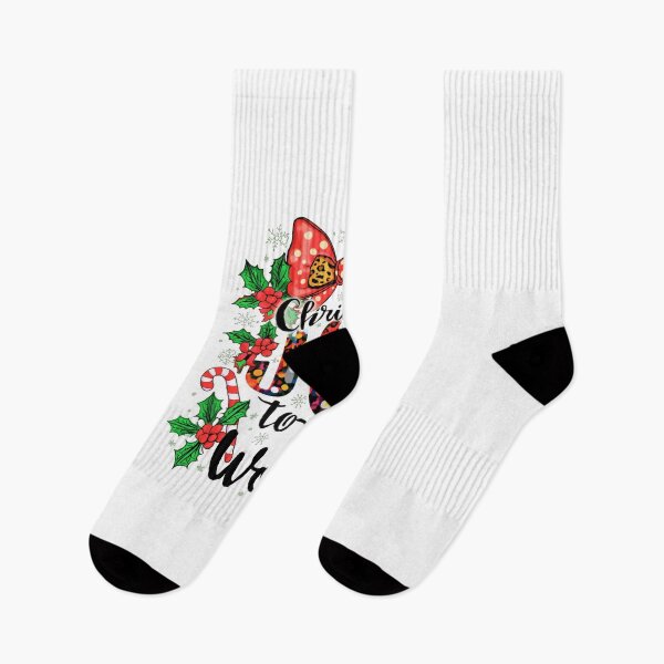 Item preview, "Christmas JOY Quote with Festive Bow" designed and sold by AG Clothing Shop.