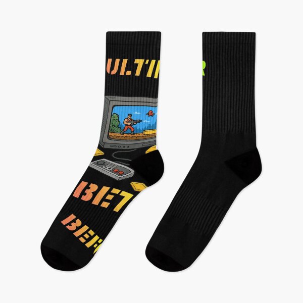 Artikelvorschau, Multiplayer war früher besser – Ein Retro-Gaming-Geschenk in Farbe entworfen und verkauft von BLAKZONE.