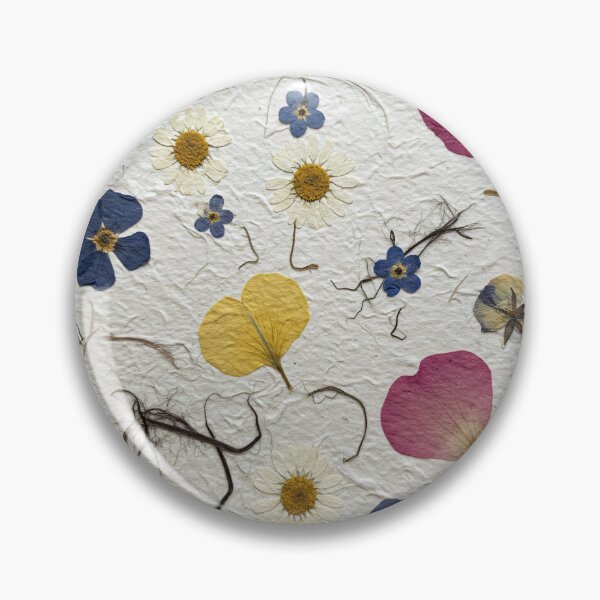 Item preview, Garden Pressed Flower Paper designed and sold by Kaleidoscope Print.