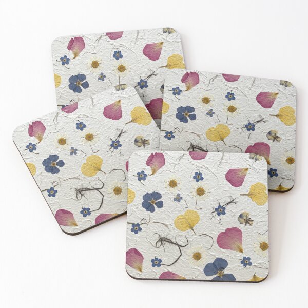 Item preview, Garden Pressed Flower Paper designed and sold by Kaleidoscope Print.
