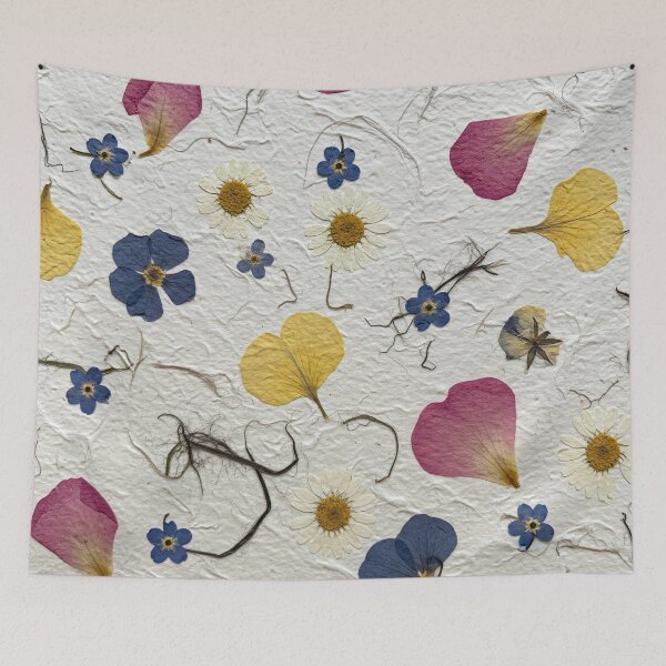 Item preview, Garden Pressed Flower Paper designed and sold by Kaleidoscope Print.