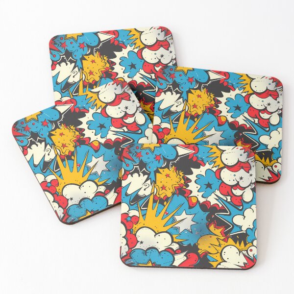 Item preview, Vibrant Pop Art Graffiti Seamless Pattern 10 designed and sold by CharlieDesings.