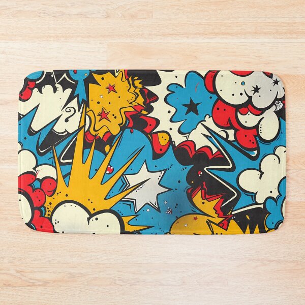 Item preview, Vibrant Pop Art Graffiti Seamless Pattern 10 designed and sold by CharlieDesings.