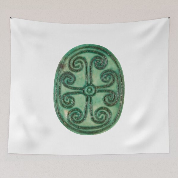Item preview, scarab with geometric pattern designed and sold by sweetb3rry.