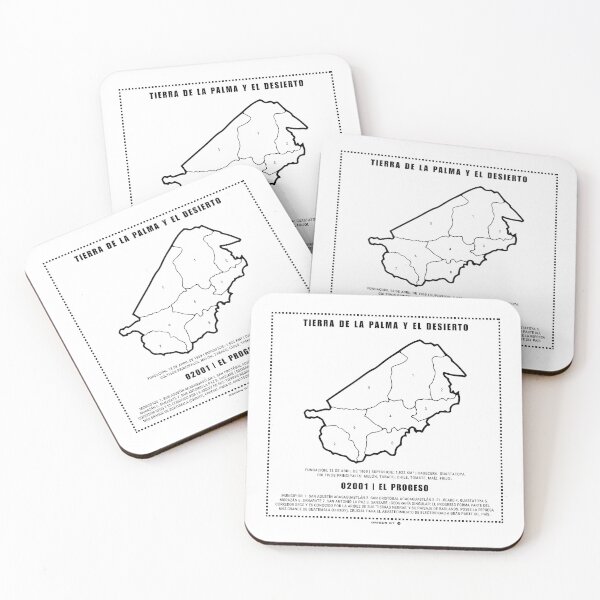 Item preview, El Progreso Departamento Archival Map Print - Tierra de la Palma y el Desierto designed and sold by Origen GT.