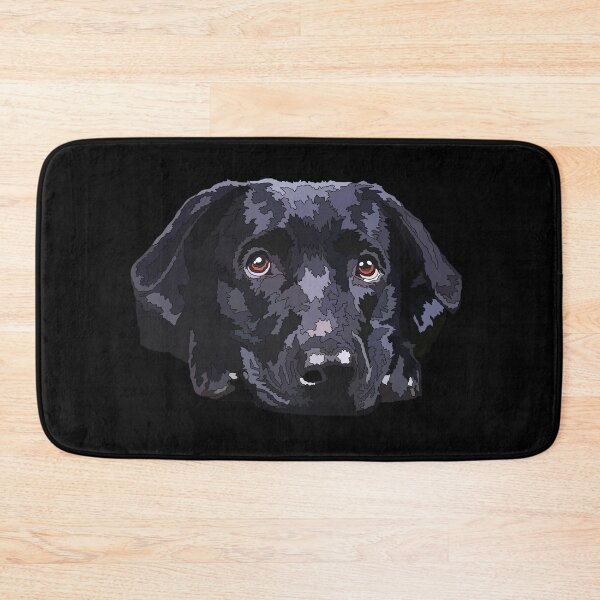 Artikelvorschau, Schwarzer Labradorhund entworfen und verkauft von Just-Arts-4U.