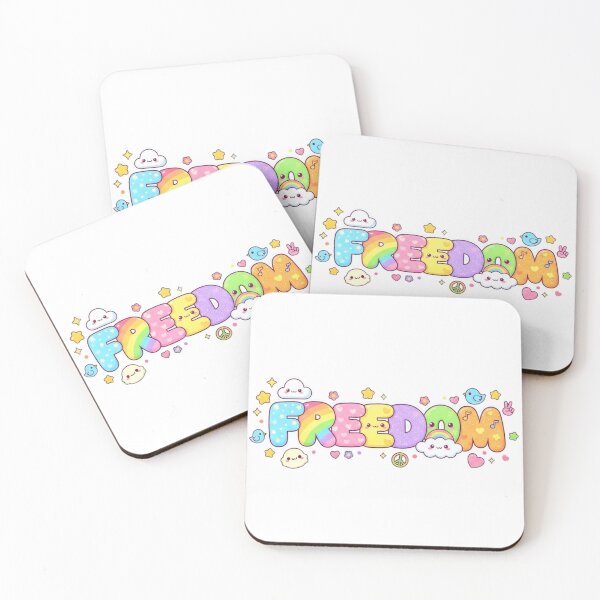 Item preview, Freedom for All – Colorful Kawaii Art of Equality and Human Rights designed and sold by GlobalBoom.