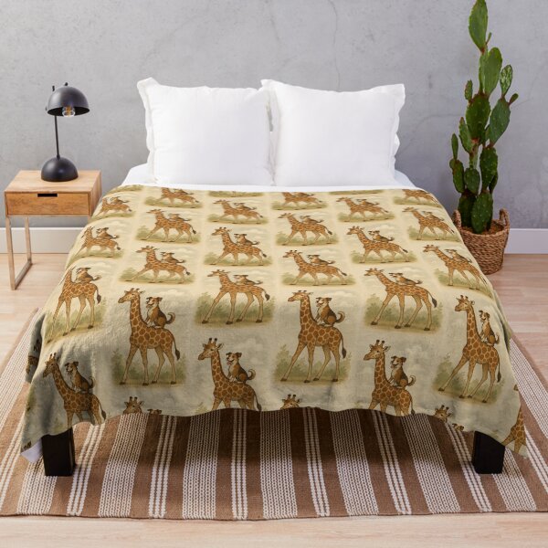 Item preview, Dog riding a giraffe  designed and sold by Echo Blanc.