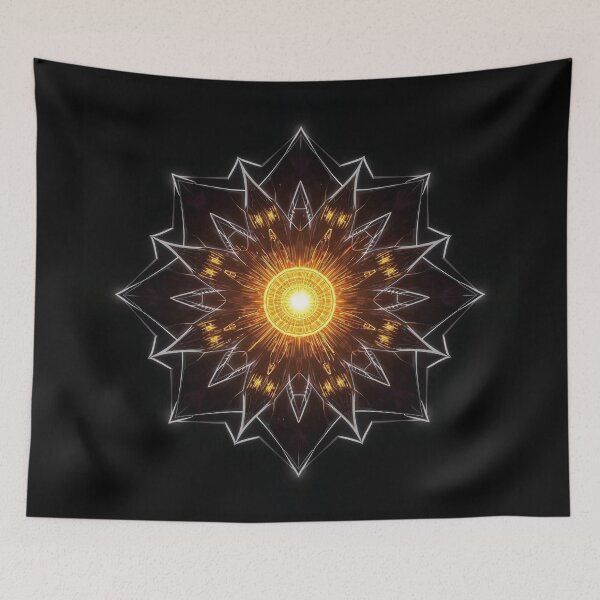 Item preview, Sacred Energy Boosting Mandala – Divine Power Activation Art designed and sold by ArtivaNest.