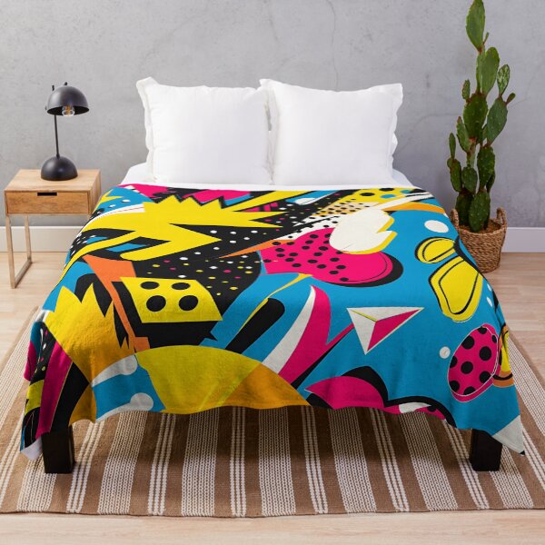 Item preview, Vibrant Pop Art Graffiti Seamless Pattern 11 designed and sold by CharlieDesings.