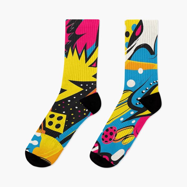 Item preview, Vibrant Pop Art Graffiti Seamless Pattern 11 designed and sold by CharlieDesings.
