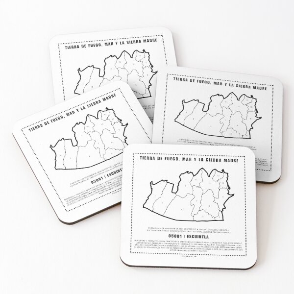 Item preview, Escuintla Guatemala Archival Map Print - Tierra de Fuego, Mar y la Sierra Madre designed and sold by Origen GT.