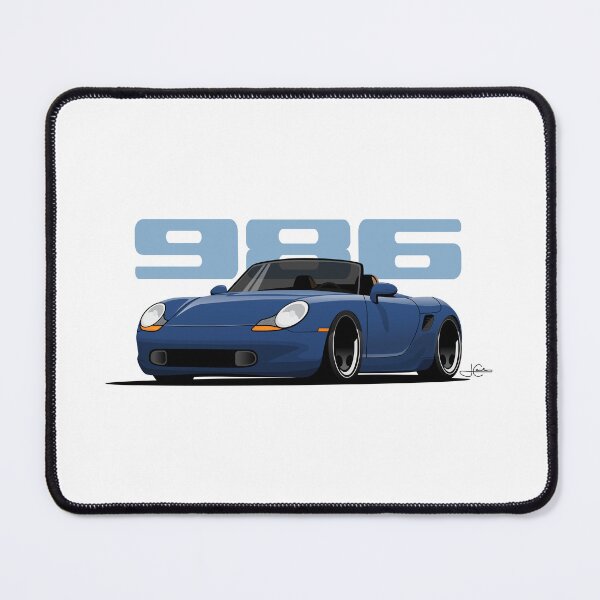 Item preview, Blue 986 Boxster S Illustration Essential designed and sold by blackdogshop.