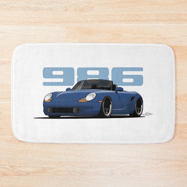 Item preview, Blue 986 Boxster S Illustration Essential designed and sold by blackdogshop.