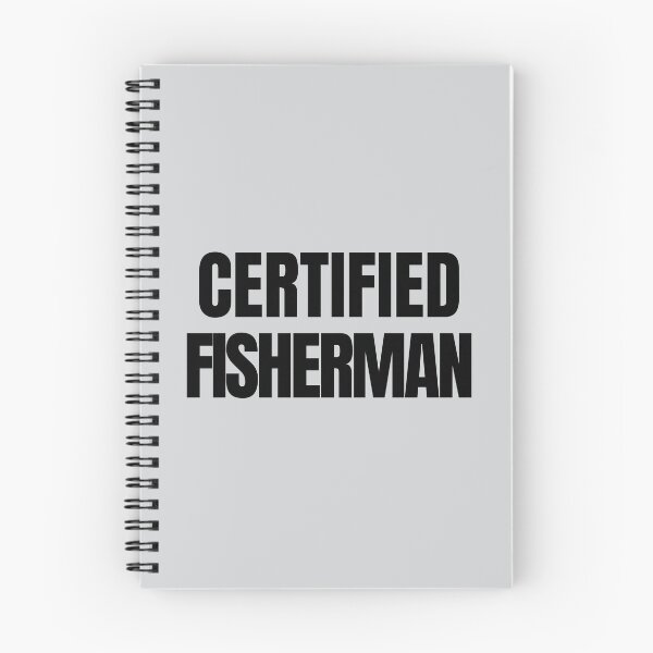 Item preview, Certified Fisherman Fishing Lifestyle Quote designed and sold by EimSol.