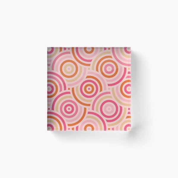Item preview, Discography | Multi-coloured Bullseyes | Bright Bohemian Palette designed and sold by Annette Chabidon Studio.
