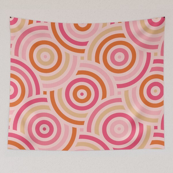 Item preview, Discography | Multi-coloured Bullseyes | Bright Bohemian Palette designed and sold by Annette Chabidon Studio.