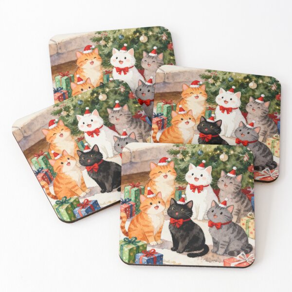 Item preview, cat Christmas designed and sold by xianxiu-ling.
