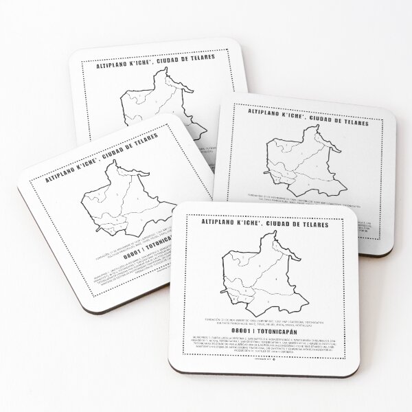 Item preview, Totonicapán Guatemala Archival Map Print - Altiplano K'iche', Ciudad de Telares designed and sold by Origen GT.