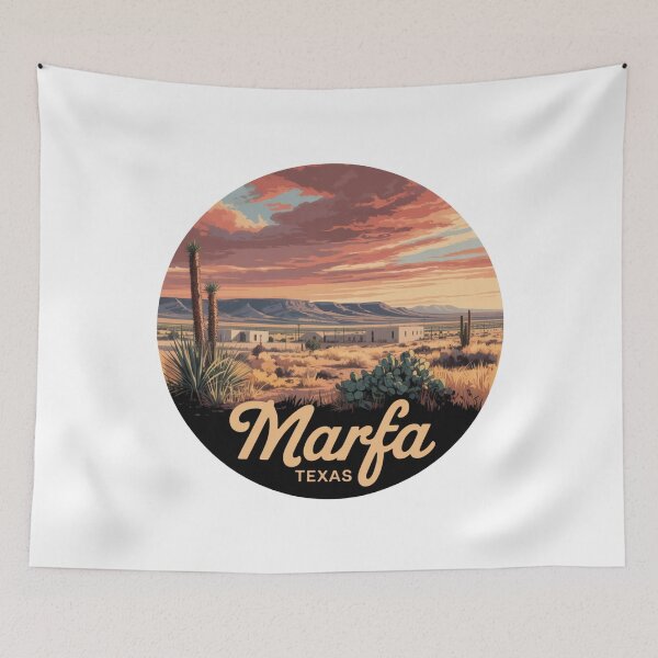 Item preview, Marfa Texas Sunset - Desert Design designed and sold by CircinusStore.