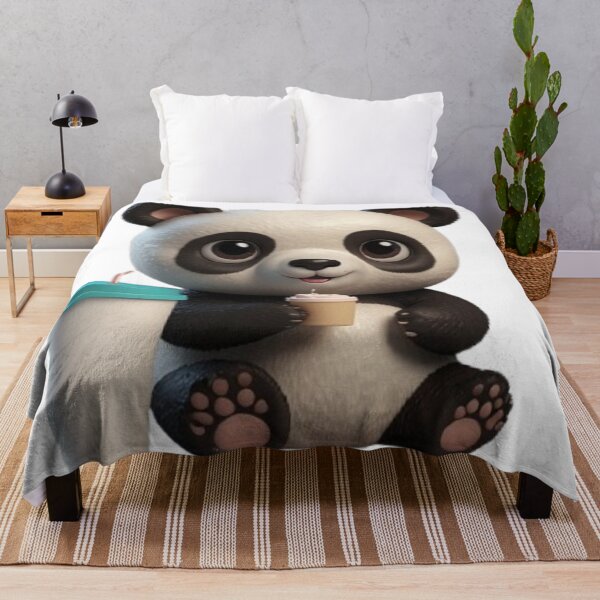 Item preview, Cute Panda Coffee designed and sold by MiniPrintMagic.