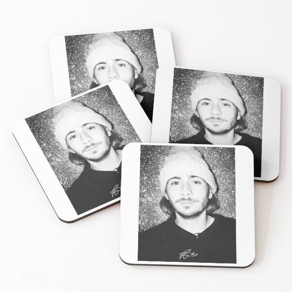 Item preview, Pierre Garnier - Portrait wearing a silver gelatin cap (black and white) designed and sold by PYXOO.