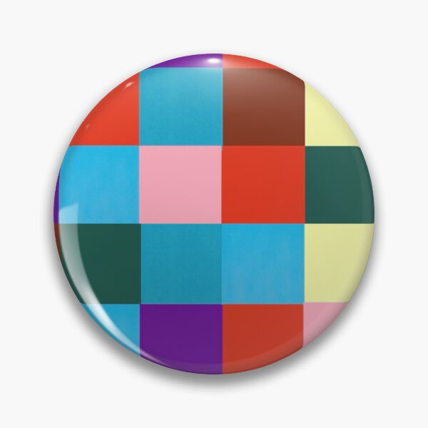 Item preview, Ugly Checkerboard Digital Squares Color Blocks  designed and sold by Licorice Moon.