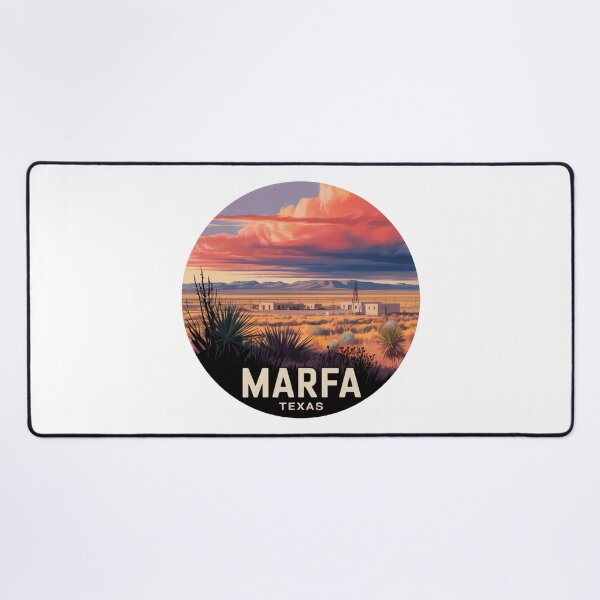 Item preview, Marfa Texas Desert Style Sunset Illustration designed and sold by CircinusStore.