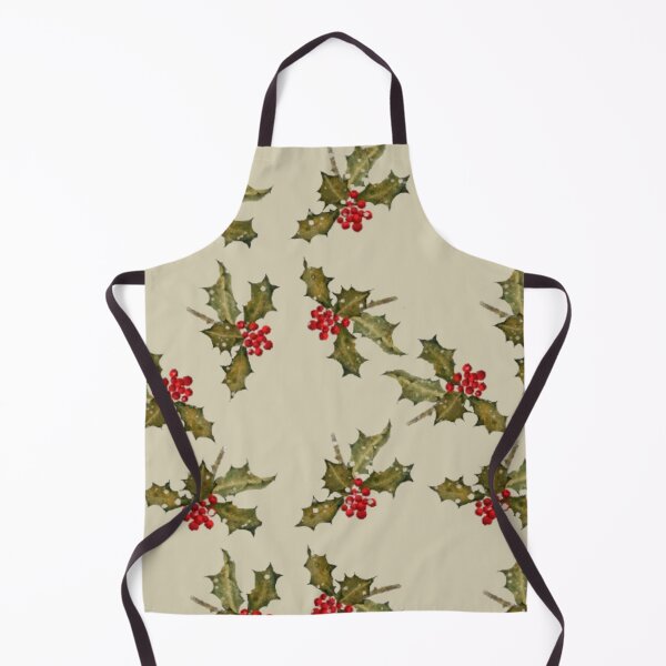 Item preview, Grungy Snow-Dusted Holly Clusters designed and sold by WatercolourLily.