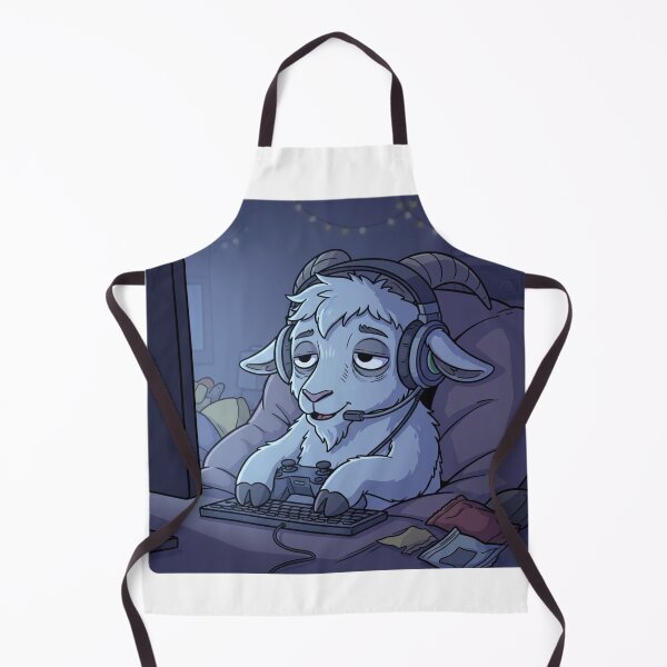 Item preview, Late Night Goat Gamer designed and sold by LoganDzign.