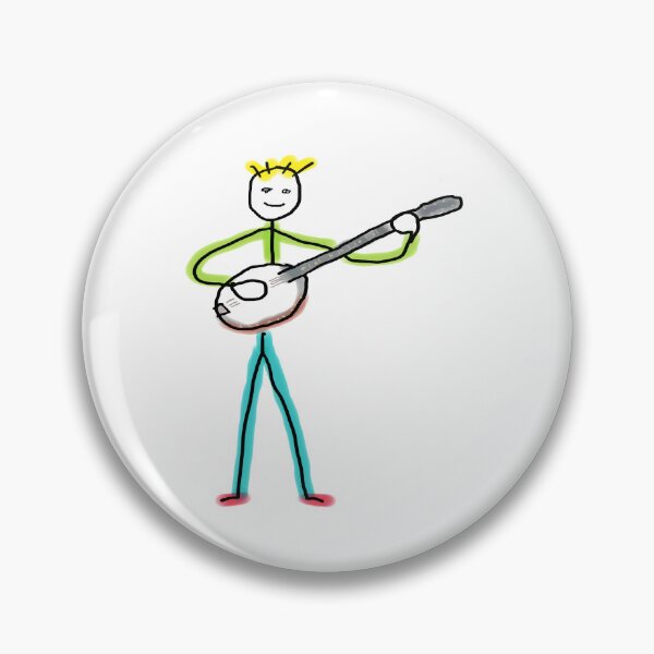 Item preview, Banjo Stickman designed and sold by Mark-Ewbie.