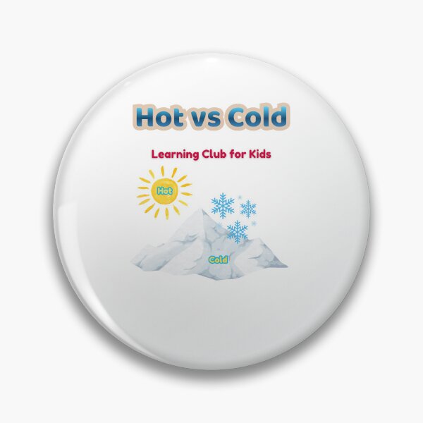 Item preview, Hot vs Cold – Opposites Learning Design for Kids designed and sold by AME Kids Designs.