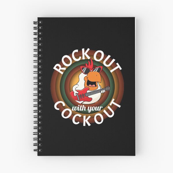 Item preview, Rock Out With Your Cock Out Rooster designed and sold by SassyYetClassy.