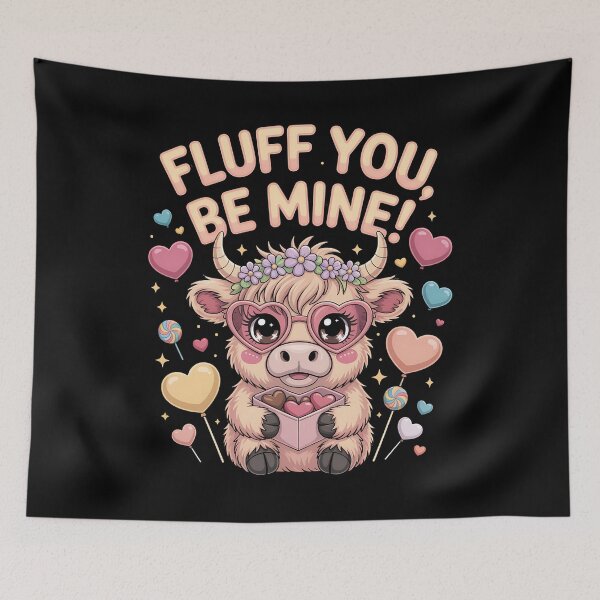 Item preview, kawaii cow - valentine cow - highland cow - cute animal pun - chibi cow - pastel valentine - cow lover gift - kawaii valentine - funny cow - kawaii aesthetic - animal pun - cow love - farm animals designed and sold by JansenGS.