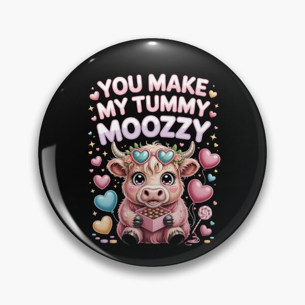 Item preview, kawaii cow - valentine cow - highland cow - cute animal pun - chibi cow - pastel valentine - cow lover gift - kawaii valentine - funny cow - kawaii aesthetic - animal pun - cow love - farm animals designed and sold by JansenGS.