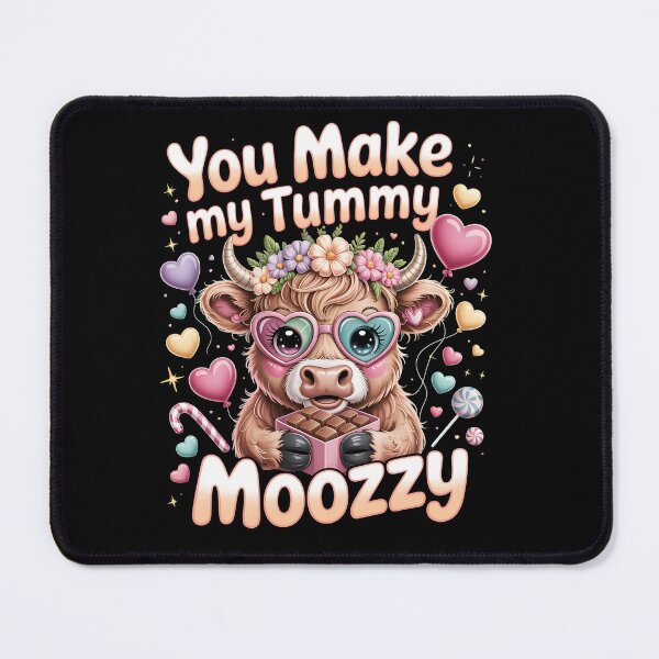 Item preview, kawaii cow - valentine cow - highland cow - cute animal pun - chibi cow - pastel valentine - cow lover gift - kawaii valentine - funny cow - kawaii aesthetic - animal pun - cow love - farm animals designed and sold by JansenGS.