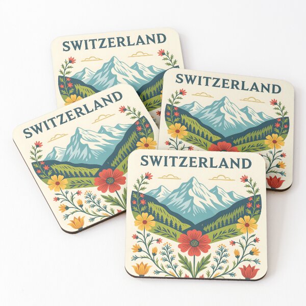 Item preview, Explore the rich tapestry of Switzerland's alpine blooms designed and sold by Ponted.